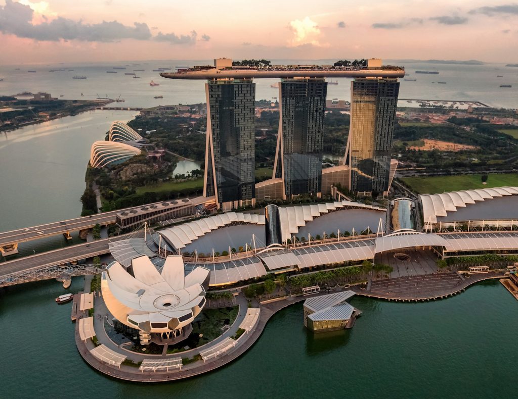 Singapore skyline, home of Wewe Media